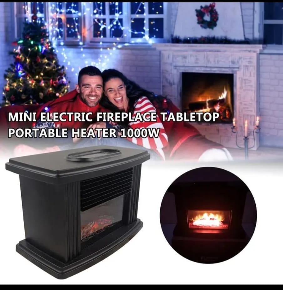 Electric Fireplace with Heat | Available in 12", 15", and 23" Sizes