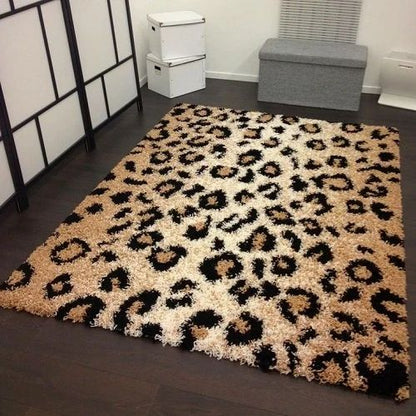 Patches Fluffy Carpet 5x8 Size, Soft and Stylish Rug for Home Décor