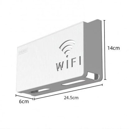 Wall Mounted Wireless WiFi Router Box/Cover – Router Rack Organizer for Home Décor (14x24.5x6cm)