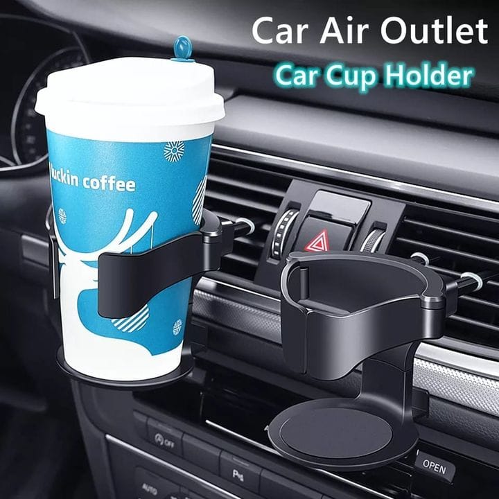 1Kg Car Cup Holder  Available in Black Color