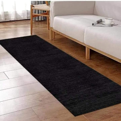 Monocolour Runner Rug |  Ideal for Corridor, Kitchen, Entryway | Kitchen Dining Room Decor