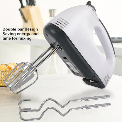 Kenworth 260W Electric Hand Mixer – 7-Speed Egg Beater & Whisk for Dough, Cream, Cake