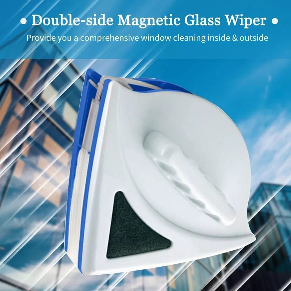 Magnetic Window Double-Sided Glass Cleaner – For 3-8mm Glass Thickness