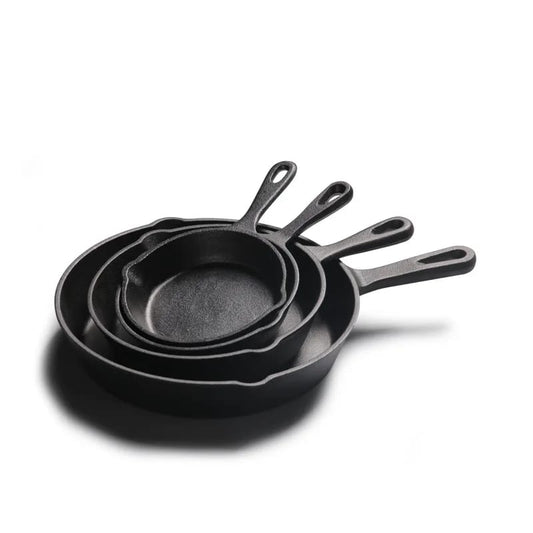 4-Piece Cast Iron Skillet Set