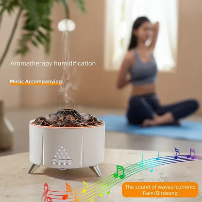 Volcano Humidifier Stylish Home Air Humidifier with Volcano Effect, Available at the Shop