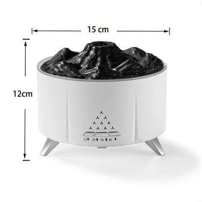 Volcano Humidifier Stylish Home Air Humidifier with Volcano Effect, Available at the Shop