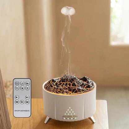 Volcano Humidifier Stylish Home Air Humidifier with Volcano Effect, Available at the Shop