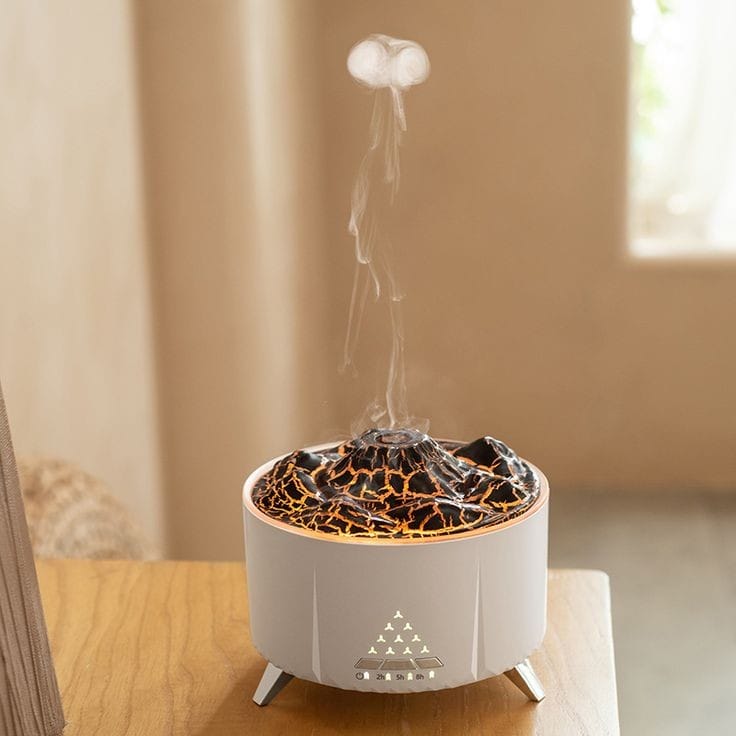 Volcano Humidifier Stylish Home Air Humidifier with Volcano Effect, Available at the Shop