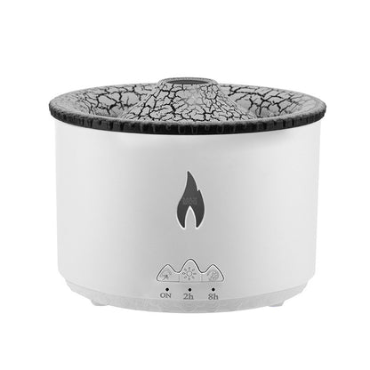 Volcano Aromatherapy Diffuser  Humidifier | 560ml Water Tank | Two Speed Timing & Remote Control