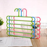 High Quality & Durable Multifunctional Anti-Slip Clothes Hangers| Multiple Colors | 32 cm x 30 cm