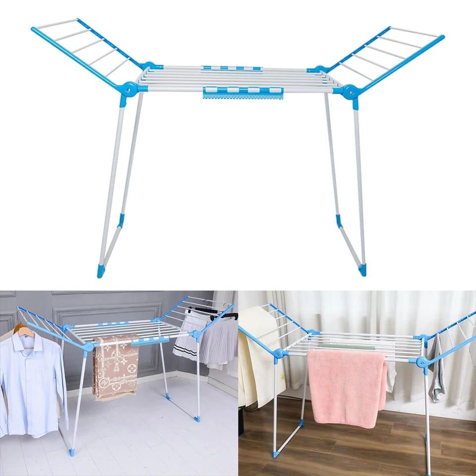 Foldable & Large Cloth Drying Rack | Adjustable, Compact, and Versatile Laundry Solution