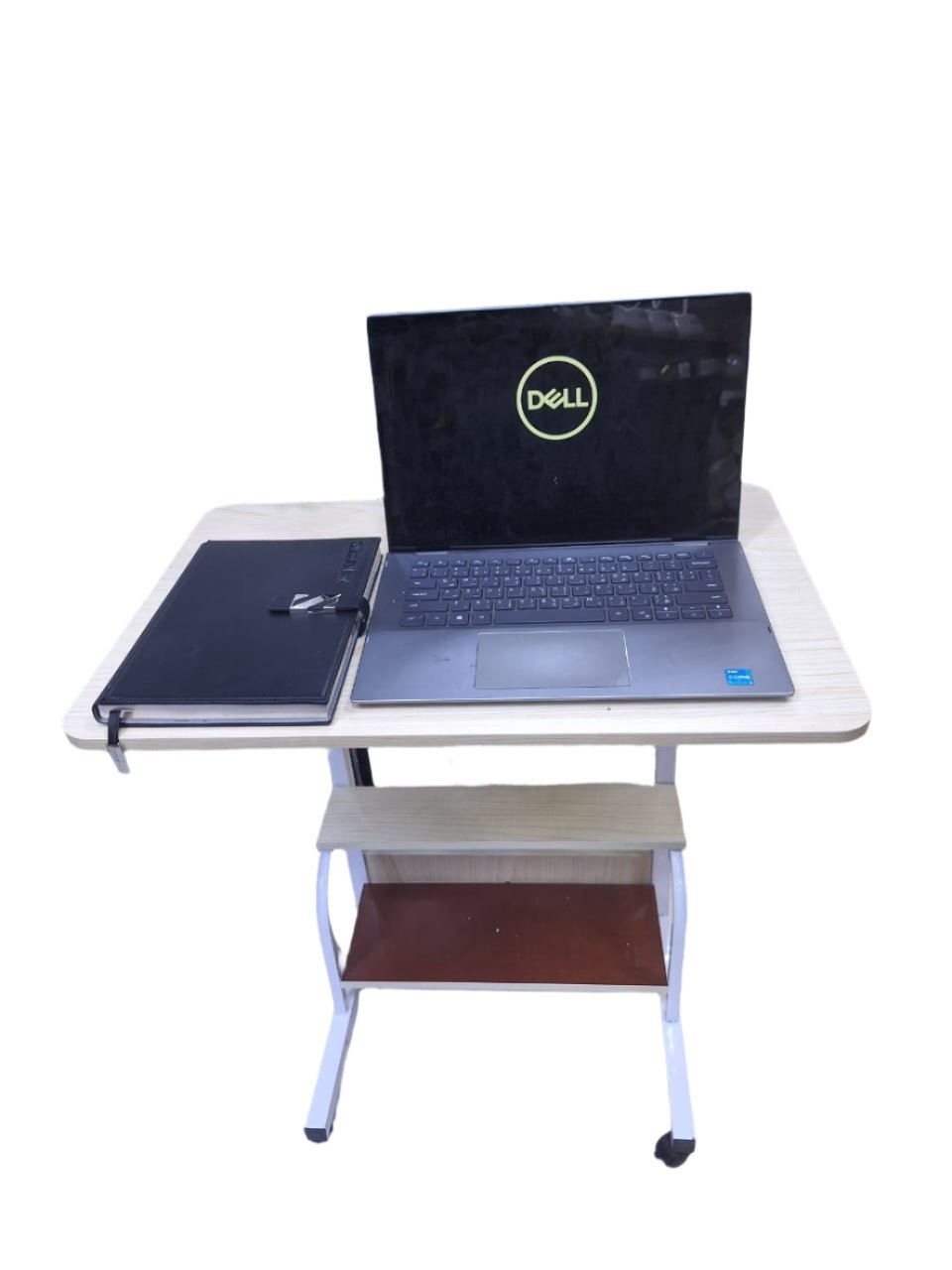 Adjustable Laptop Table with Wheels | Heavy Duty | 50kg Load Capacity | Multiple Colors