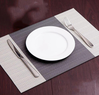 Nordic Style Heat Resistant Table Mats | Washable Scratch & Stains-Free Table Mats | Dining Room Decor | Multiple Colors