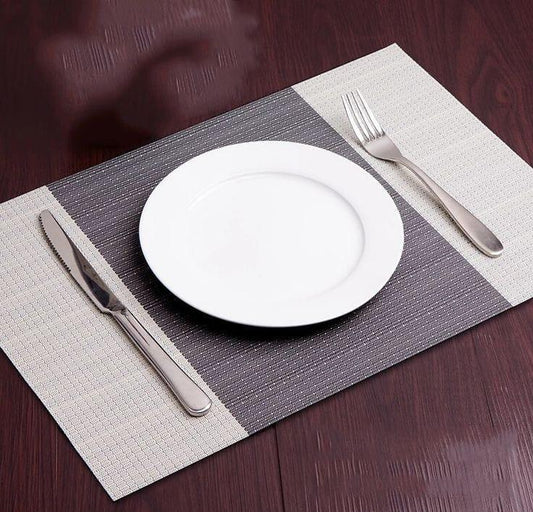 Nordic Style Heat Resistant Table Mats | Washable Scratch & Stains-Free Table Mats | Dining Room Decor | Multiple Colors