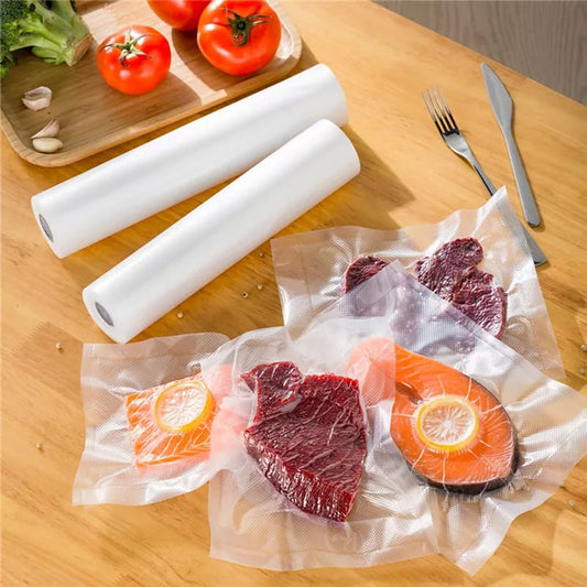 BPA-Free Vacuum Sealer Rolls – 15cm x 610cm Commercial Grade Bag Rolls for Food Saver, Vacuum Storage, Meal Prep