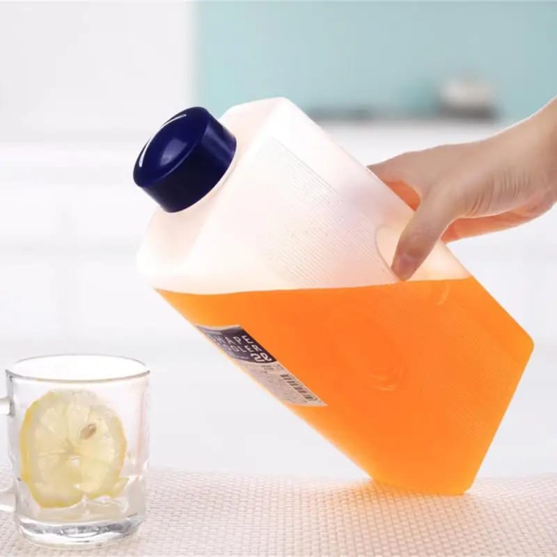 2L High-Temperature Resistant Cold Water Bottle – Thickened Anti-Fall Plastic Juice Container for Fridge with Anti-Flavor Transfer