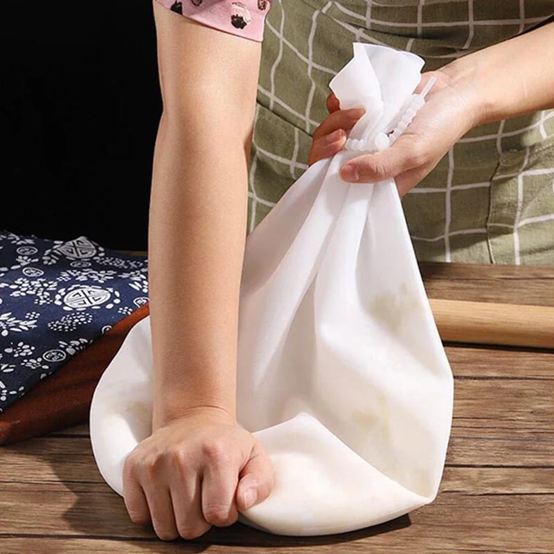 Large Food Grade Silicone Dough Kneading Bag | Flour & Dough Mixer for Bread, Pastry, and Pizza