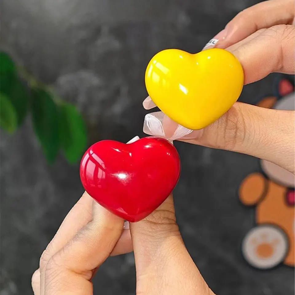 Heart Shape Toilet Presser | Stylish and Functional Toilet Handle Press for Bathroom Decor