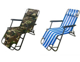 Chaise Lounge Outdoor Foldable Chairs Portable and Adjustable for Relaxation | Patio Furniture | Heavy Duty Patio Folding Recliner Lounge ( Camping) Chaise Chair