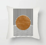 Abstract Decorative Throw Pillow Covers 45cm x 45cm, Modern Cushion Covers for Sofa & Home Décor