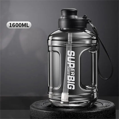 2800ml and 1600ml Water Bottle with Flip Lid | Leakproof & Easy to Carry