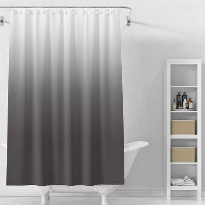 Peva Shower Curtain With Hooks,180cm * 180cm, Antimicrobial, Waterproof Curtain, Bathroom Decor,Bath curtain