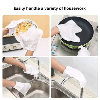 10pcs Fish Scale Cleaning Duster Gloves Reusable Microfiber Dust Removal Gloves for Home Disinfection and Cleaning Blinds