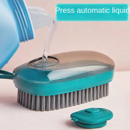 Hydraulic Refillable Cleaning Brush |Multifunctional, Simple, and Efficient Cleaning Tool for Home and Kitchen