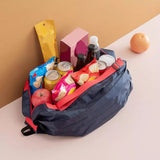 Foldable Shopping Bags Reusable, Eco-Friendly, Compact, and Portable Tote Bags for Groceries, Travel, and Everyday Use