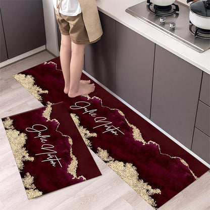 Kitchen Anti Slip Mats Durable and Comfortable Floor Protection, Large 120x40cm & Medium 60x40cm