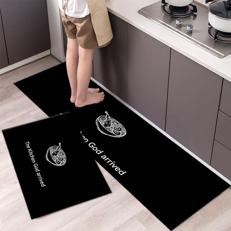 Kitchen Anti Slip Mats Durable and Comfortable Floor Protection, Large 120x40cm & Medium 60x40cm