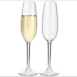 Elegant Gold Champagne Glasses | Premium Quality, 260ml Capacity, Boxed Set of 6