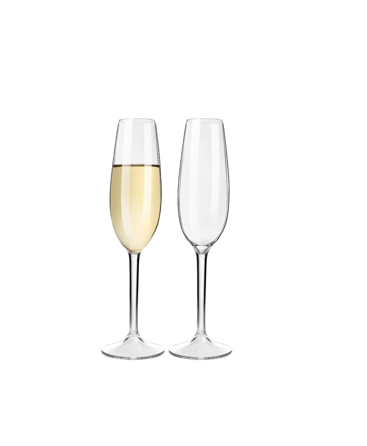 Elegant Gold Champagne Glasses | Premium Quality, 260ml Capacity, Boxed Set of 6