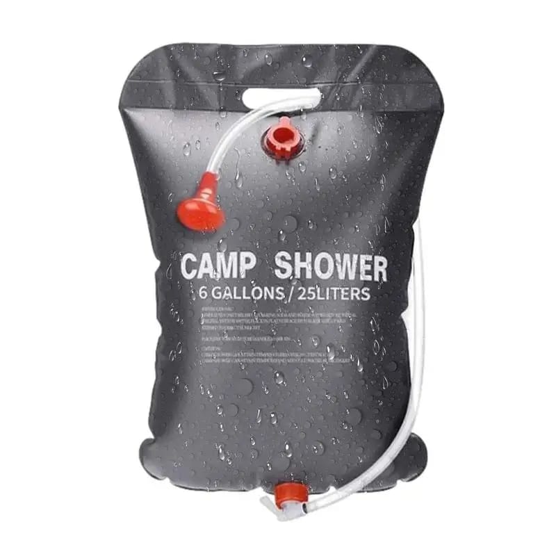 20 Litres Camping Shower Bag  Portable Solar Heating Outdoor Shower for Hiking, Camping, and Travel