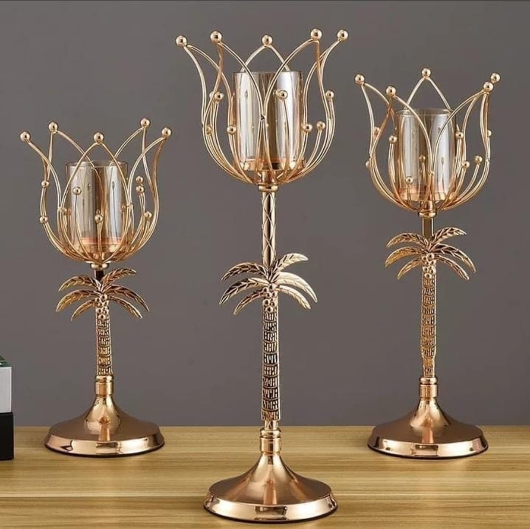 Wrought Iron Candlesticks for Home & Wedding Decor