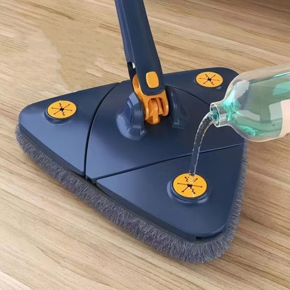 360° Rotatable Adjustable Cleaning Squeeze Mop – Extra Long Handle for Dust-Free Corners and Hard-to-Reach Areas