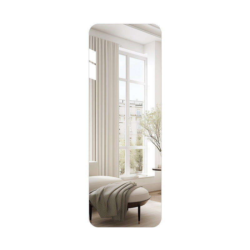 Wall Mounted Flexible Mirror – Unbreakable, 118x40cm, Easy Self-Adhesive Installation