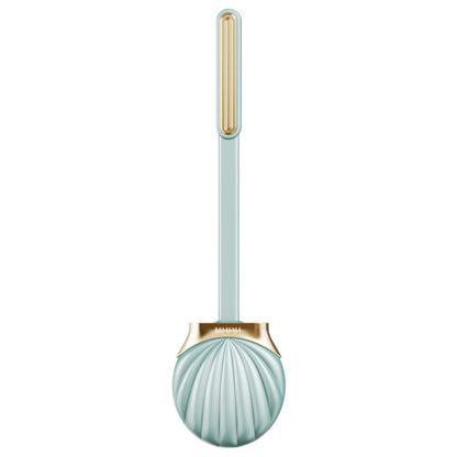 Silicone Shell Shape Toilet Brush – Wall-Mounted Design for Easy and Hygienic Storage