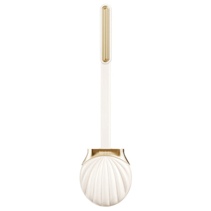 Silicone Shell Shape Toilet Brush – Wall-Mounted Design for Easy and Hygienic Storage