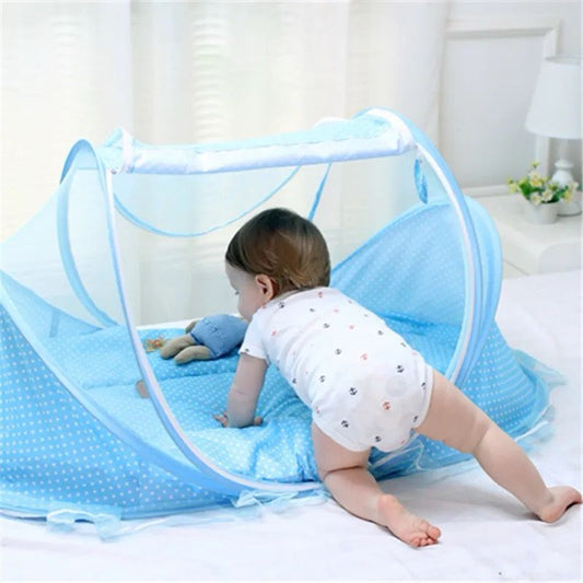 Portable Foldable Baby Mosquito Netting |Newborn Sleep Bed, Travel Baby Net, Play Tent for Children, Mixed Colors