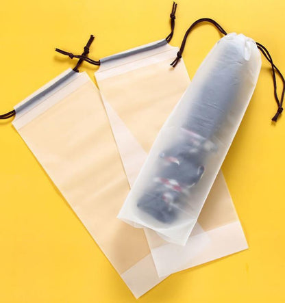 Transparent Plastic Umbrella Storage Bags (2pcs)