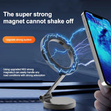 Strong Magnetic Car Cell Phone Holder | 360° Swivel Adjustable Sticker Mount | High Quality Aluminium Alloy