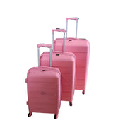 3 in 1 Rubber Suitcase Set | Durable Luggage with 3 Sizes for Travel |  Lightweight, Sturdy, and Travel-friendly