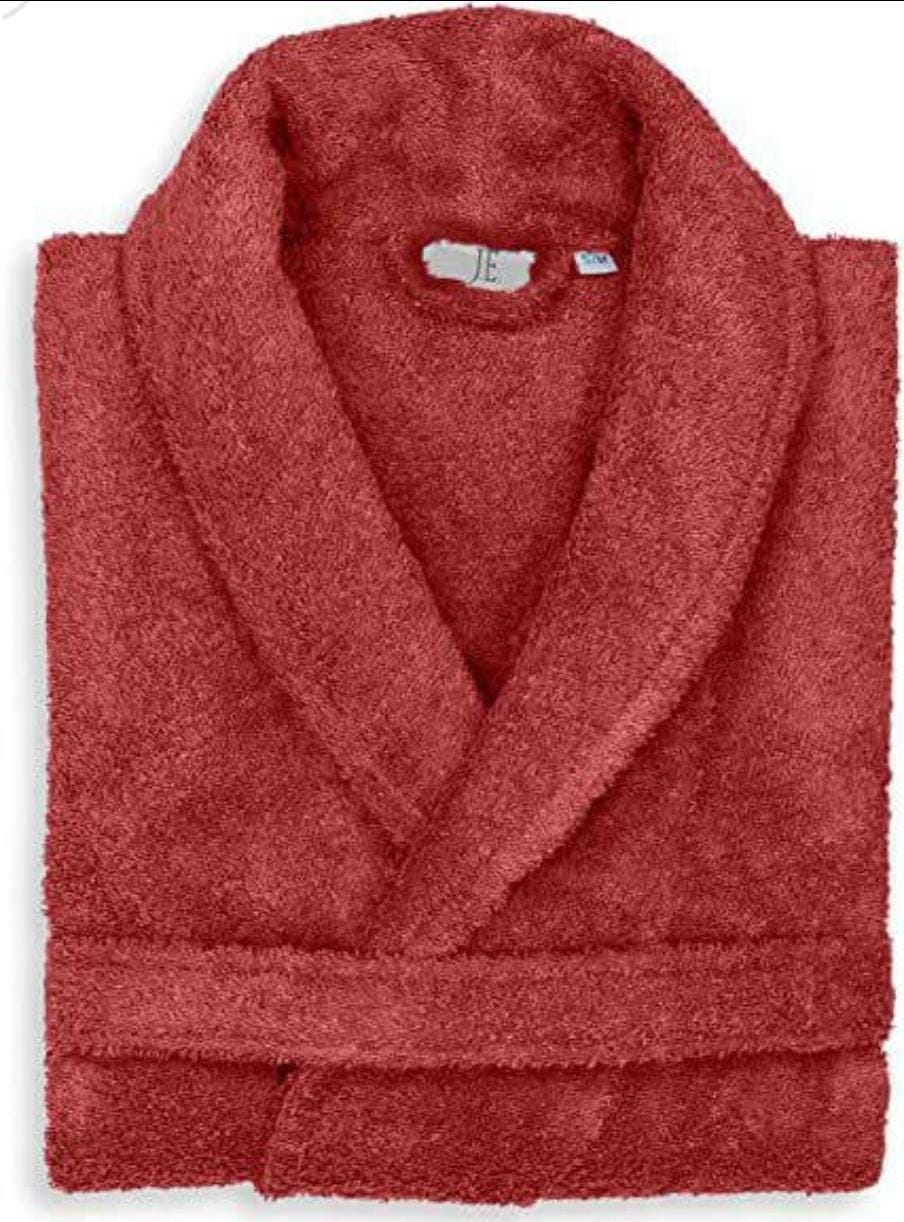 100% Cotton Bathrobe  Soft and Absorbent Spa Quality Robe for Men and Women