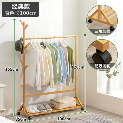 Bamboo Cloth Rack Strong, Sturdy, and Easy to Assemble