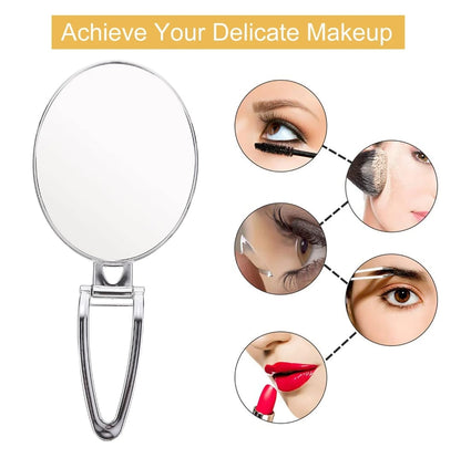 Professional Makeup 360 Degree Rotating Round Table Mirror | 29cm x 15.5cm