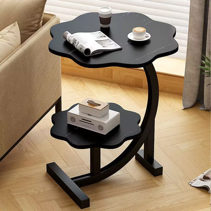 Double Layer Side Table Stool 40x60cm, Stylish and Functional Design