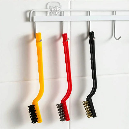 3Pcs Kitchen Cleaning Brushes Range Hood Degreasing & Decontamination Tool Set with Wire Small Brush