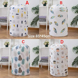 Waterproof PVC Quilt/Duvet Multipurpose Storage Bag | Circular 85x45cm, Ideal for Bedding and Household Items