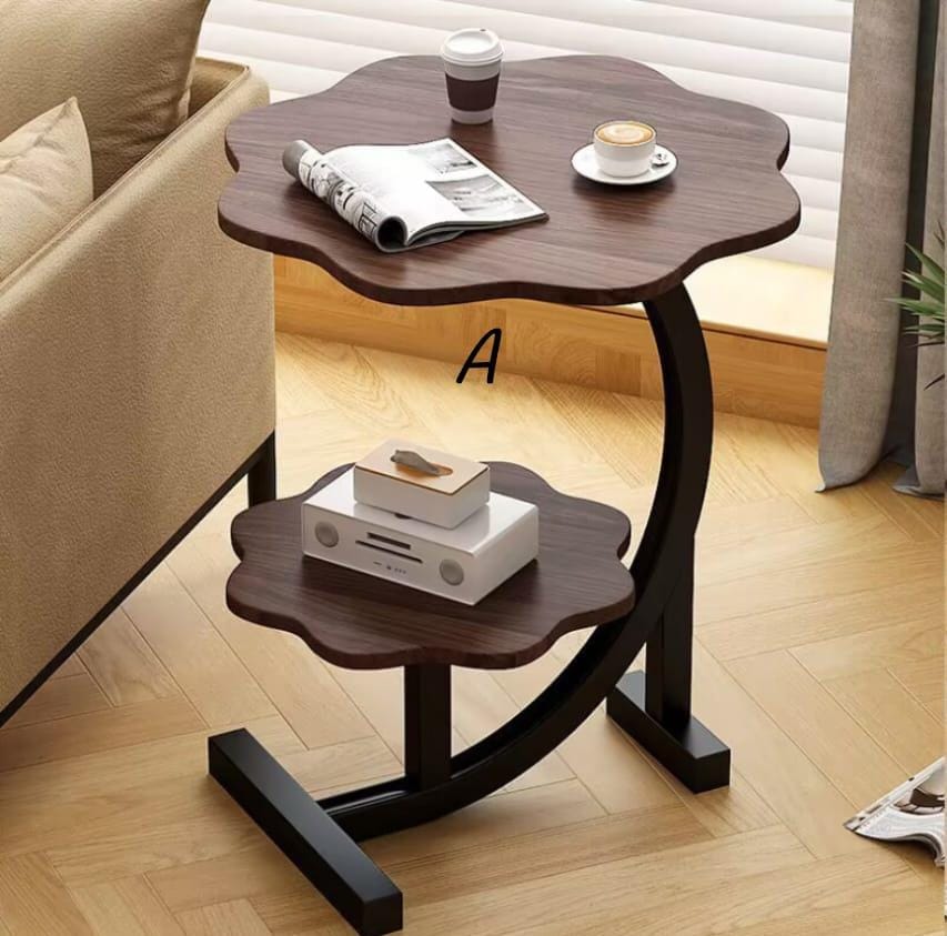 Double Layer Side Table Stool 40x60cm, Stylish and Functional Design